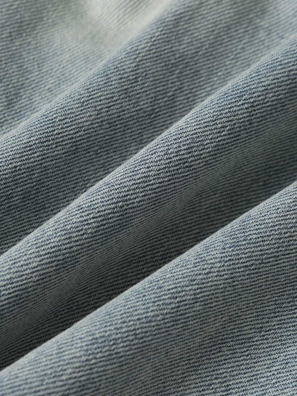 Cleanfit Denim Baggy Cargo Jorts - Image 7