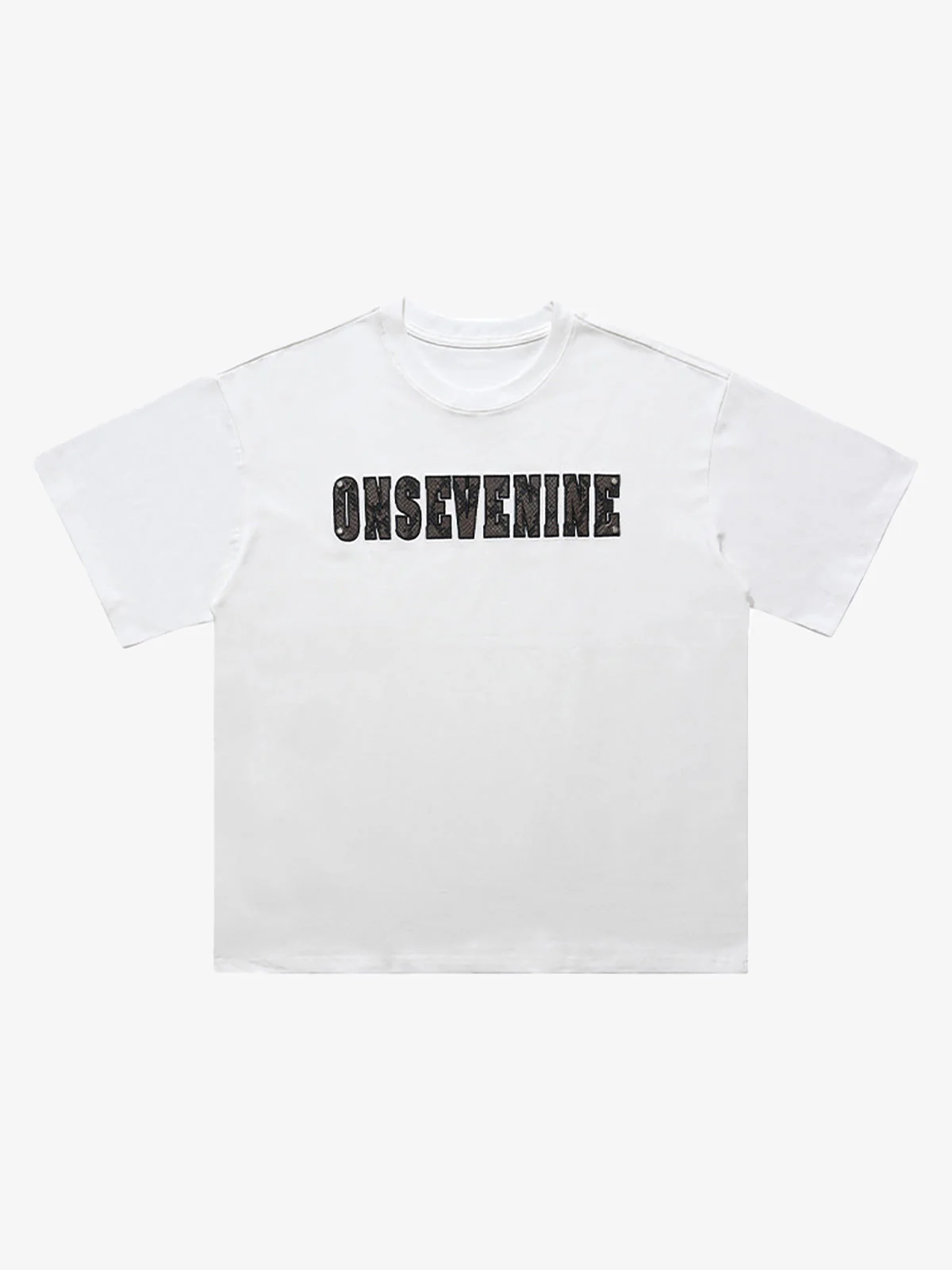 Camouflage Letter Short Sleeve T-Shirt - Image 6
