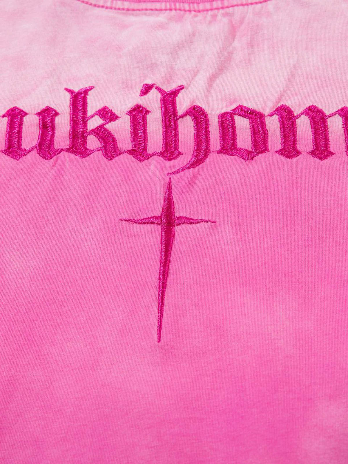 Oversized Cross and Studed T-Shirt - Image 10