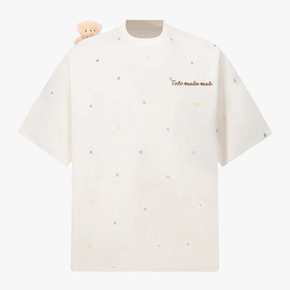 Polka Dot Bear T-Shirt - Image 6