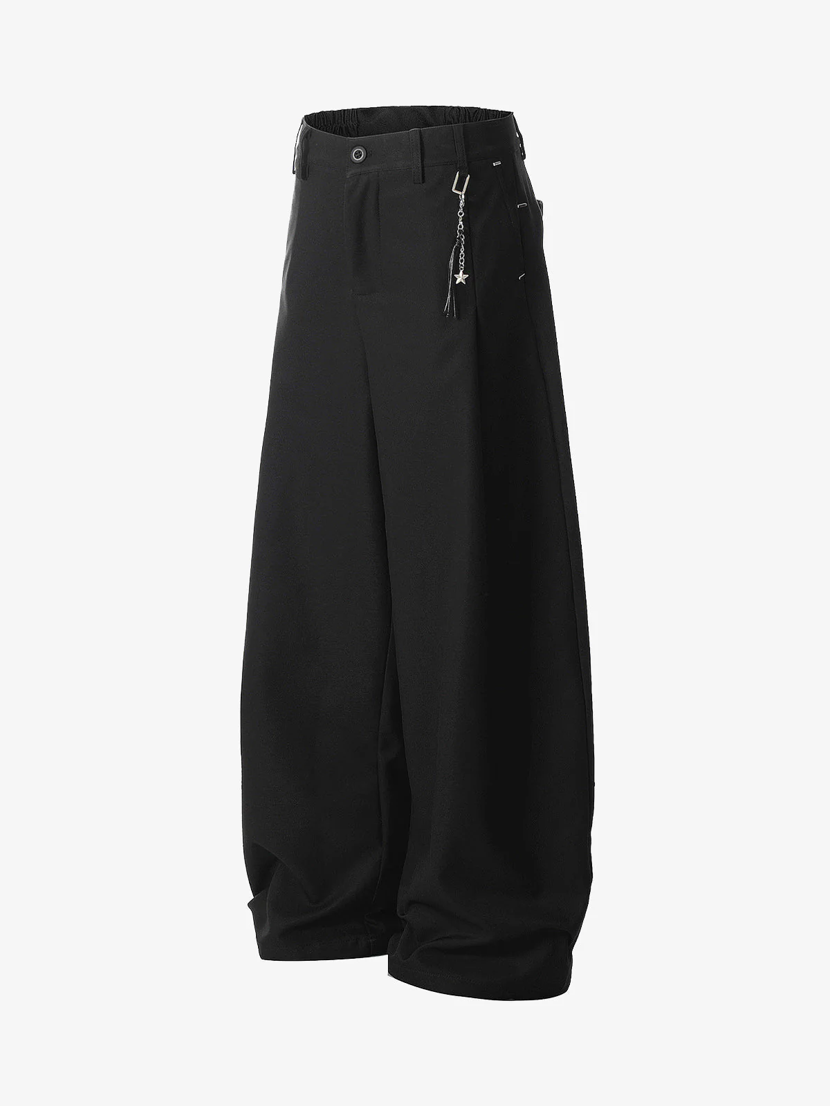 Elastic Waistband Barrel Pants - 2425 - Image 14