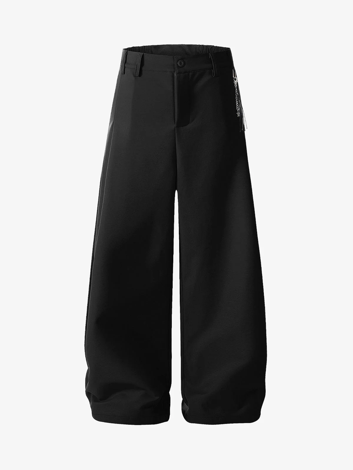 Elastic Waistband Barrel Pants - 2425 - Image 2