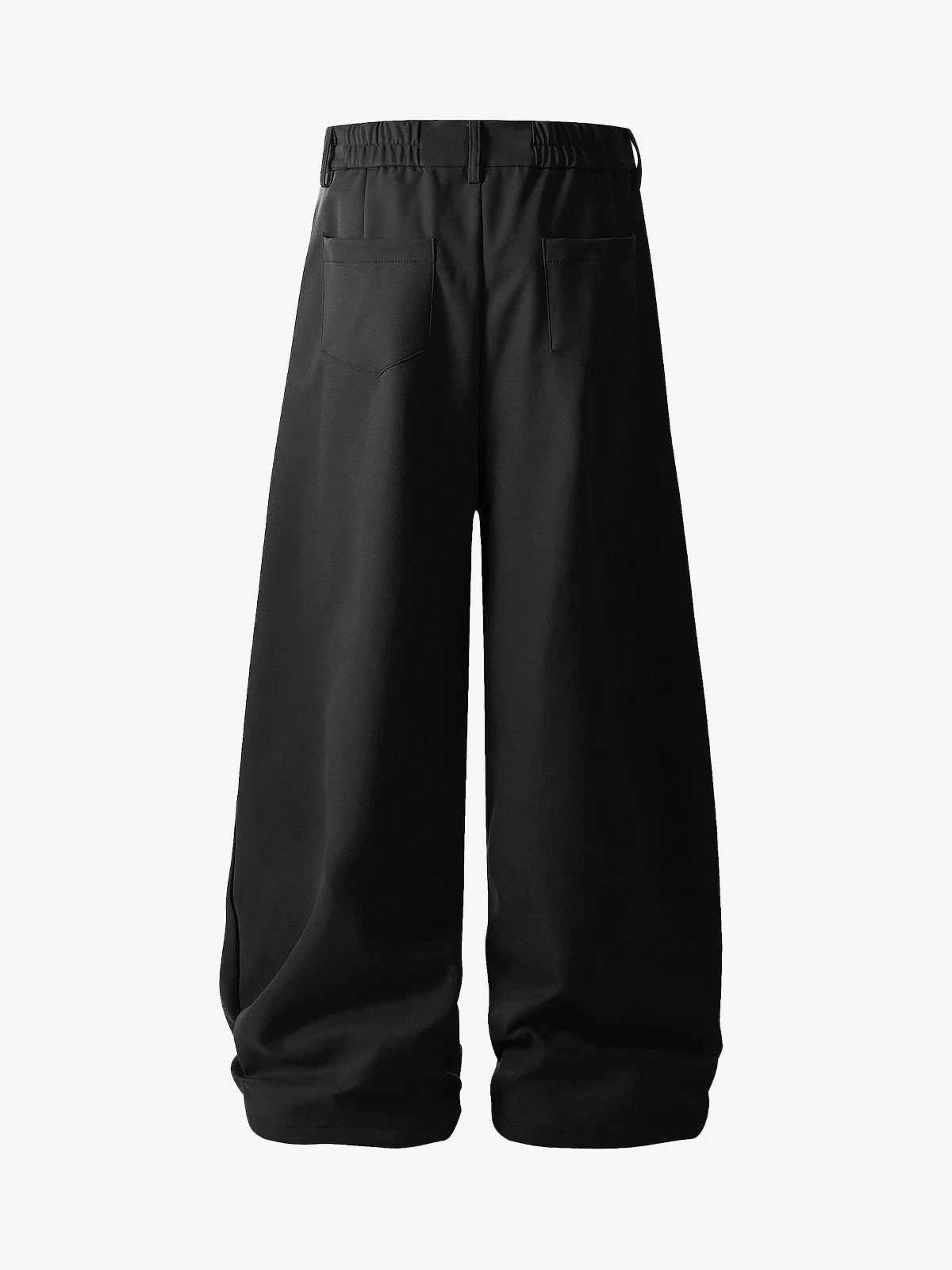 Elastic Waistband Barrel Pants - 2425 - Image 3