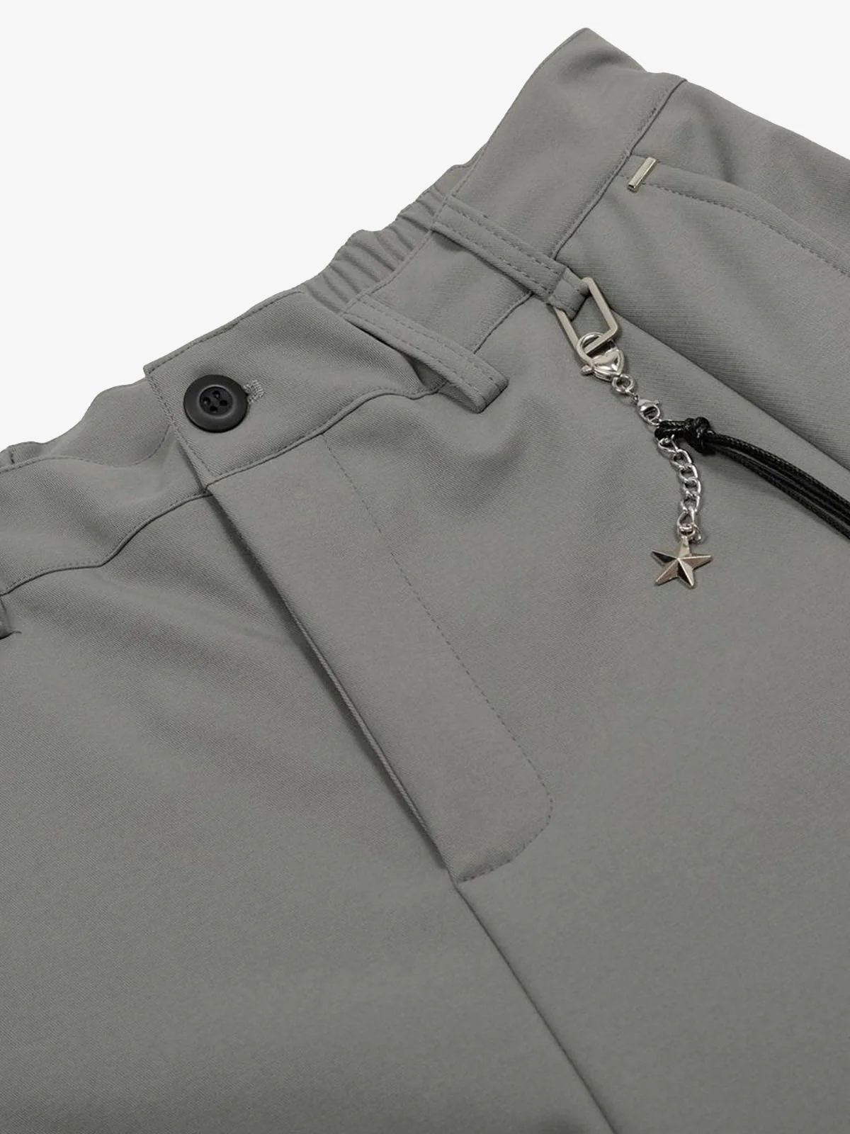 Elastic Waistband Barrel Pants - 2425 - Image 9