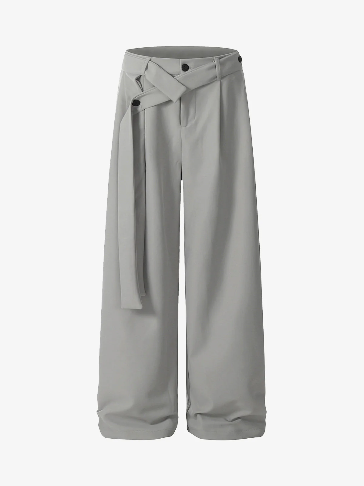 Pleated Belted Machete Track Pants - Image 3