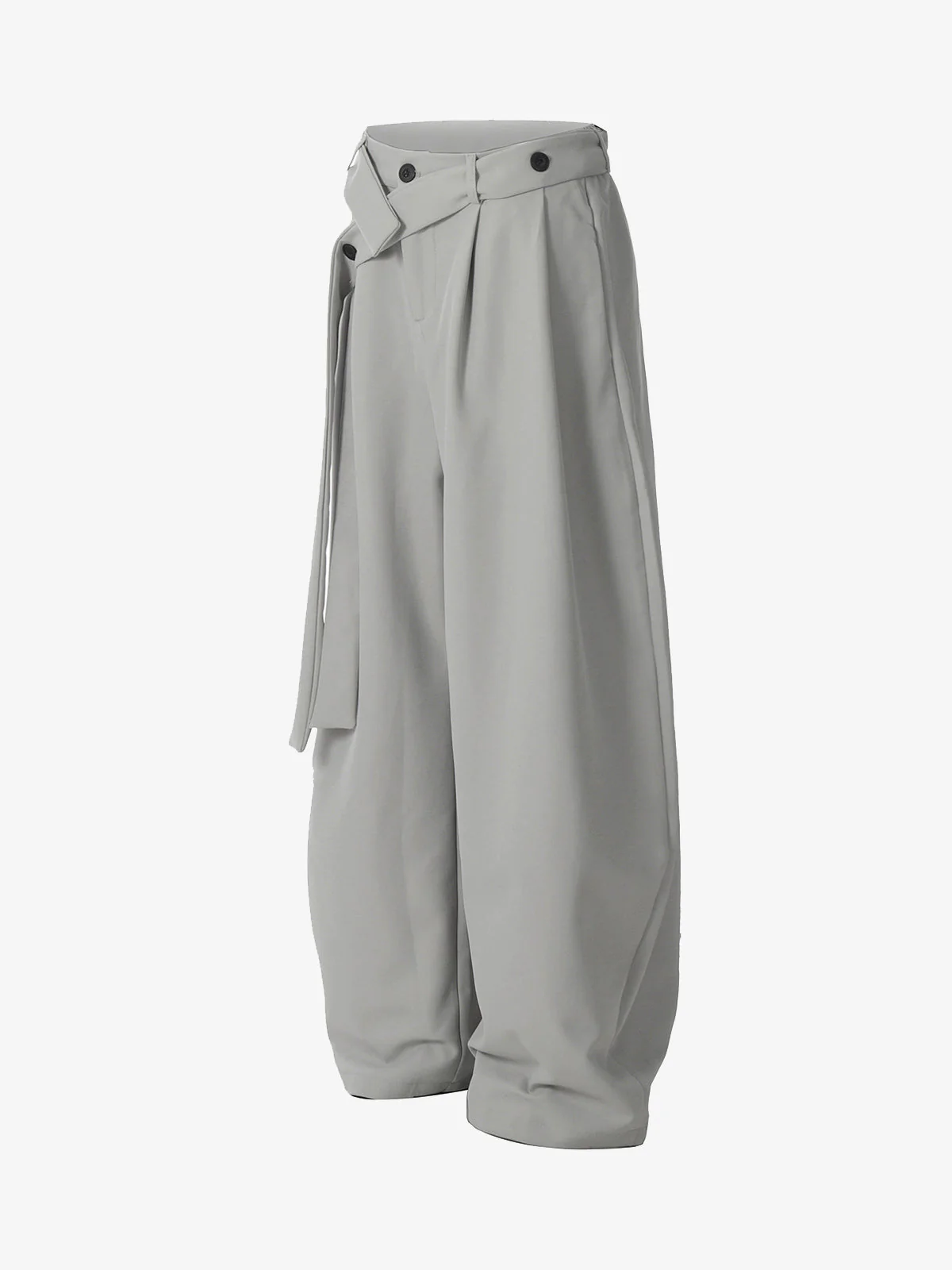 Pleated Belted Machete Track Pants - Image 5
