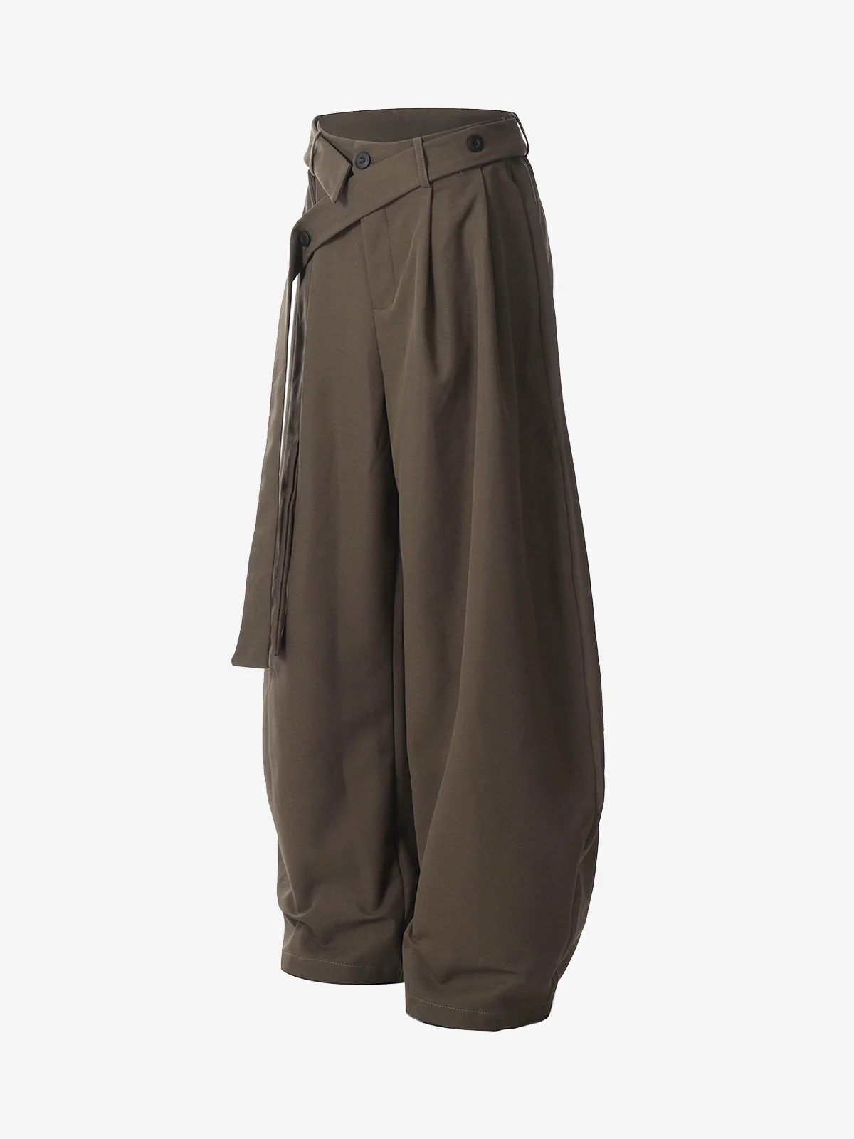 Pleated Belted Machete Track Pants - Image 6