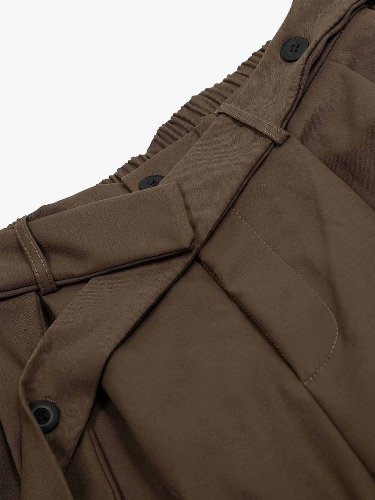 Pleated Belted Machete Track Pants - Image 8