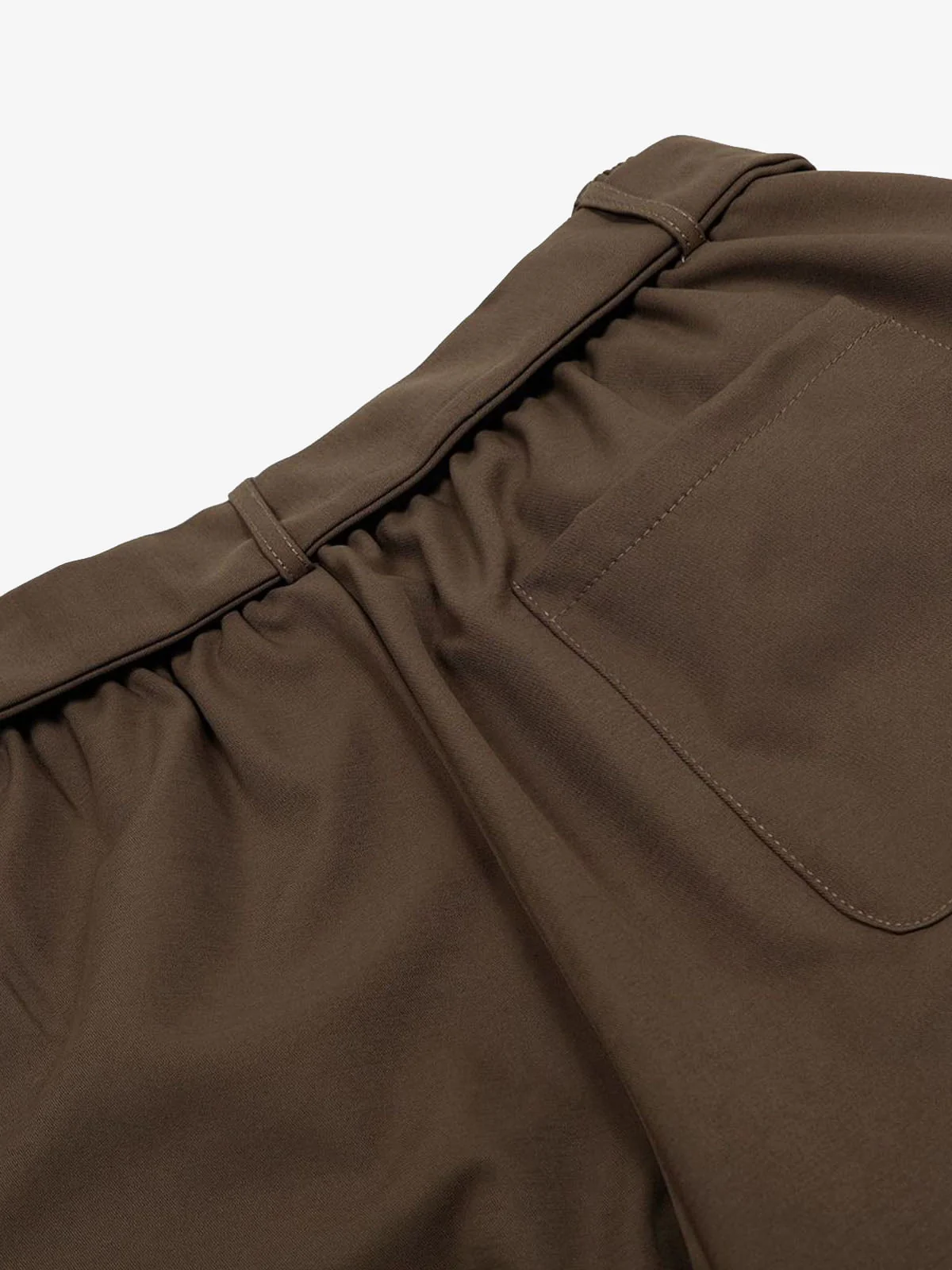 Pleated Belted Machete Track Pants - Image 9