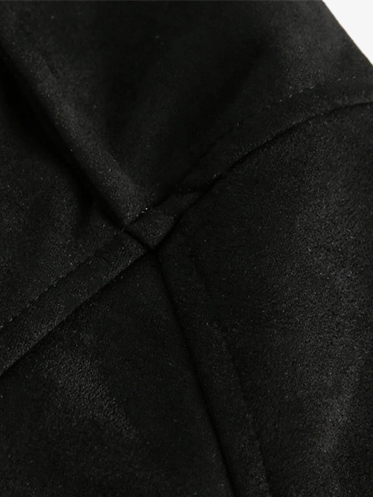 Suede Leopard-Trimmed Paneled Bomber Jacket - Image 4