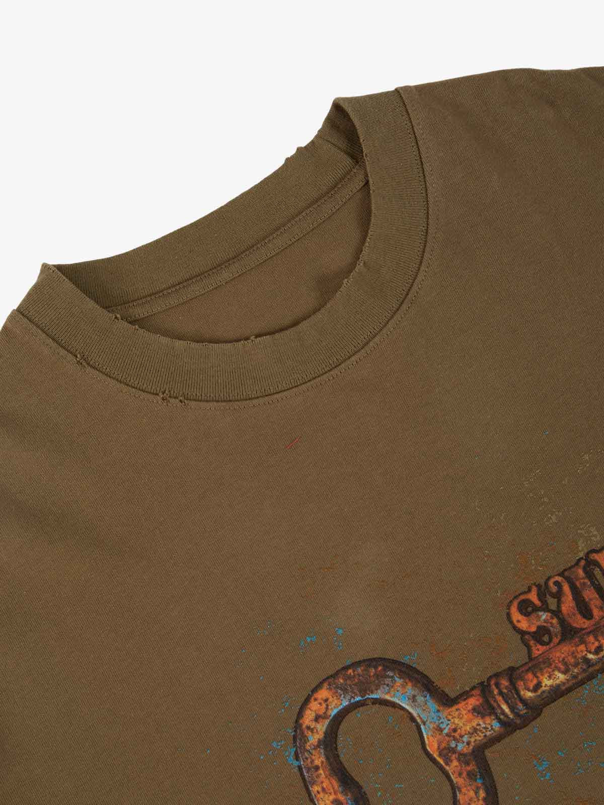 Supermade Rusty Metal Key Print T-Shirt - Image 19
