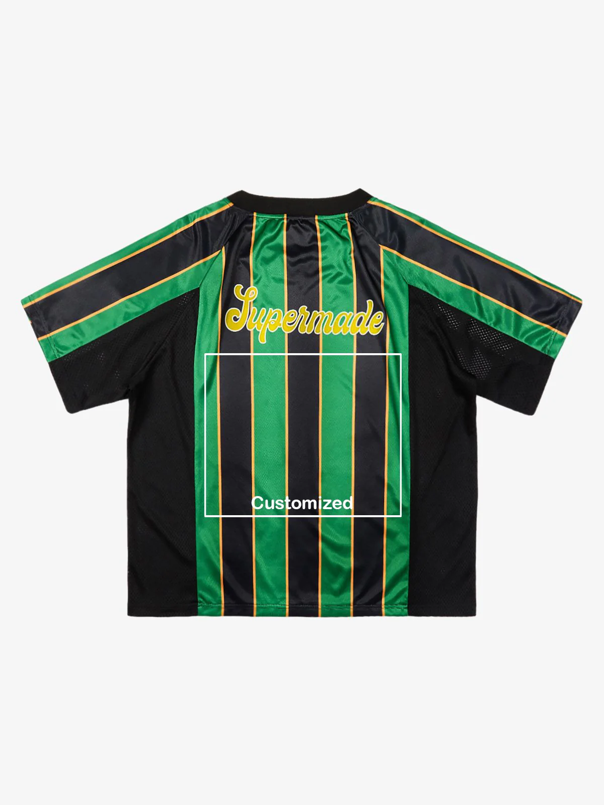 Original Retro Striped Spliced Sports Jersey T-Shirt - 2422 - Image 13