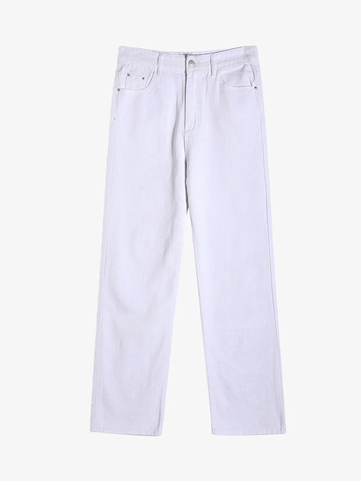 Thesupermade Burning Text Embroidered Letters Jeans -1478 - Image 21