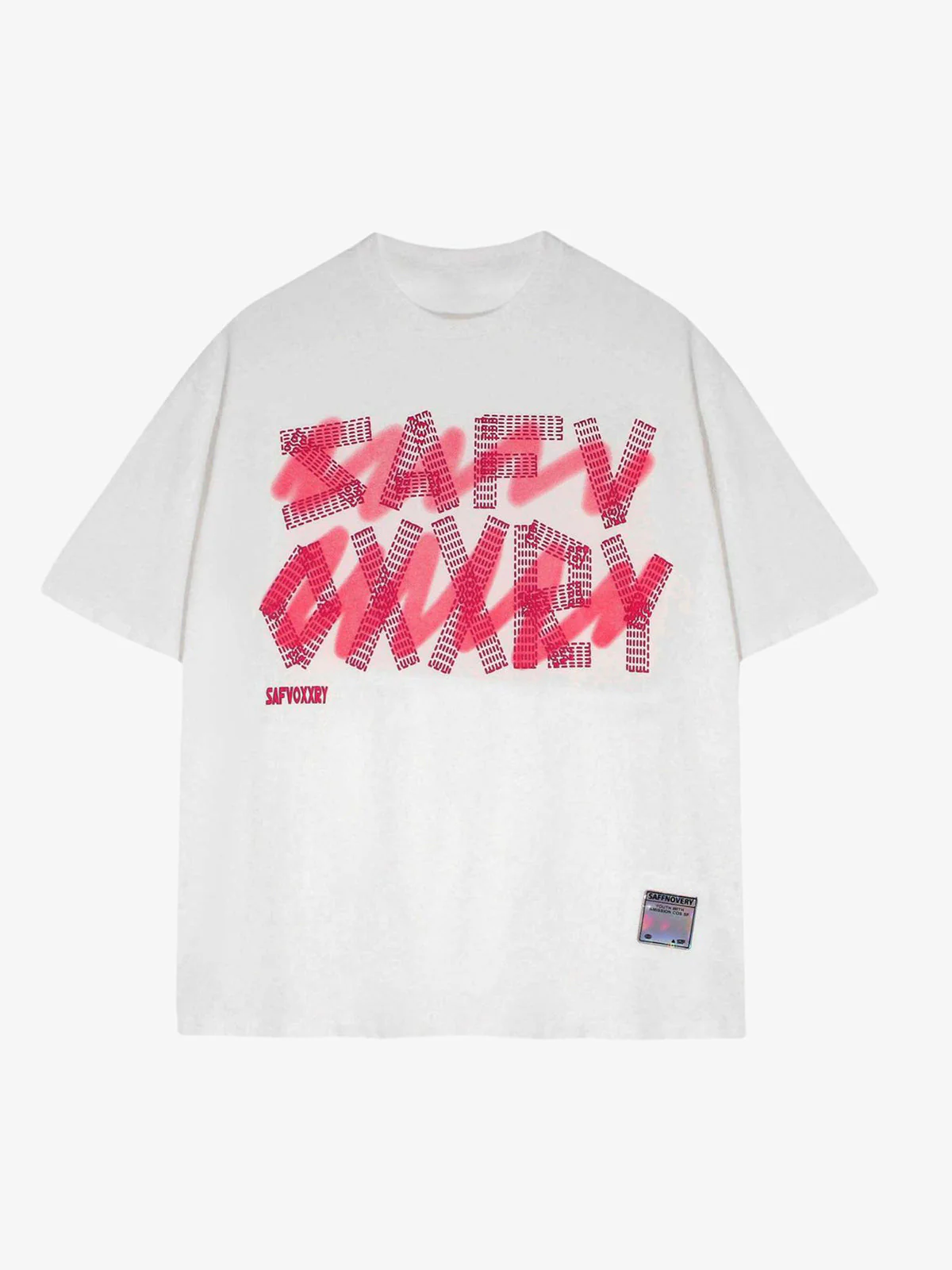 Thesupermade Creative Alphabet Printed T-Shirt - Image 5