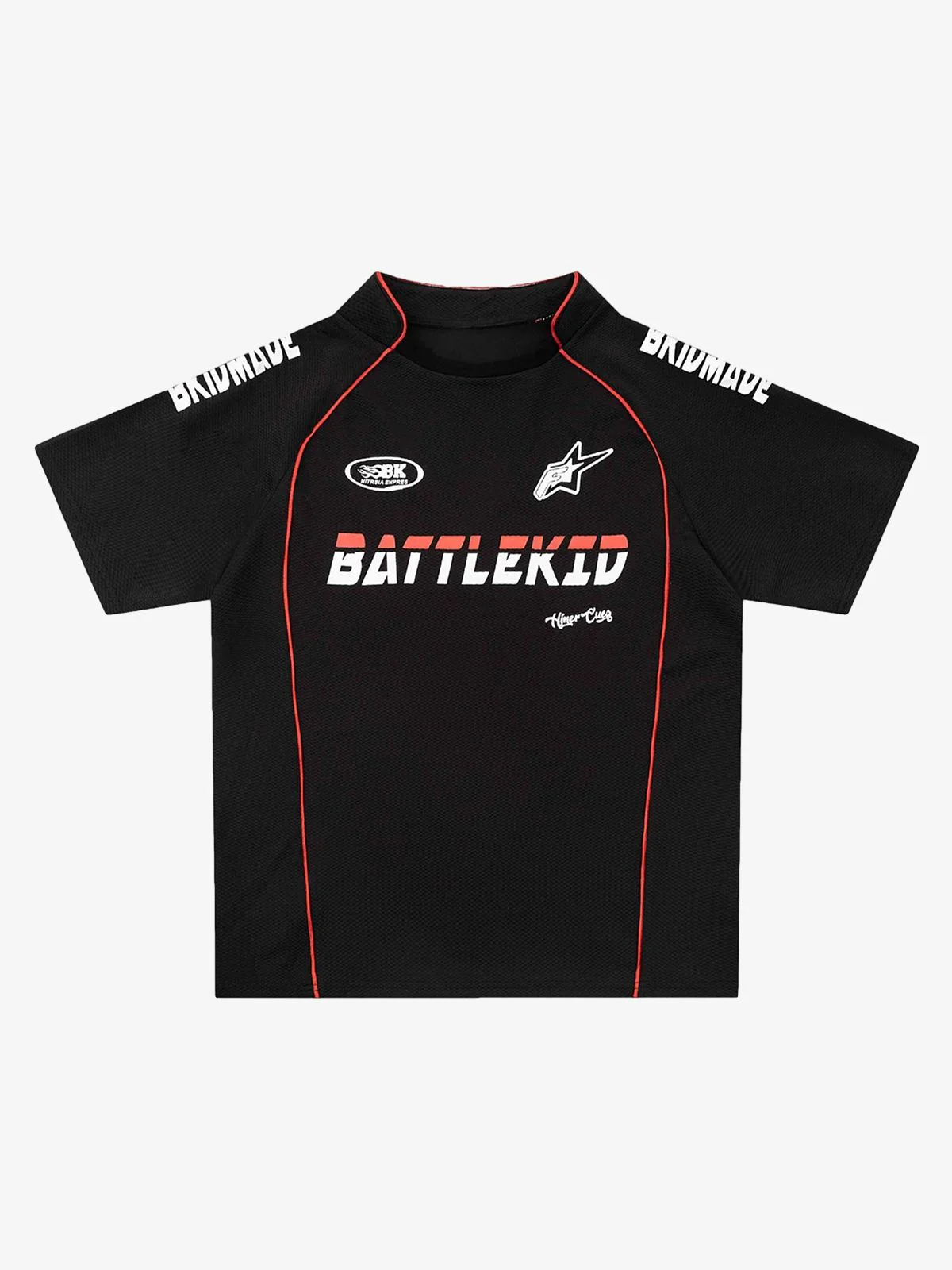 Thesupermade Racing Style Niche T-shirt - 1641