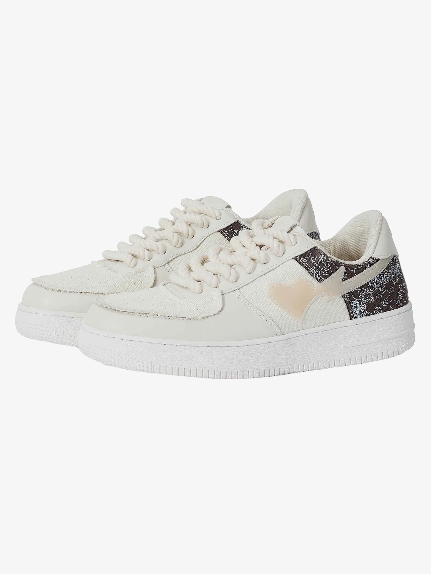 Thesupermade Retro High Street Men's Low Top Skate Shoes-1471