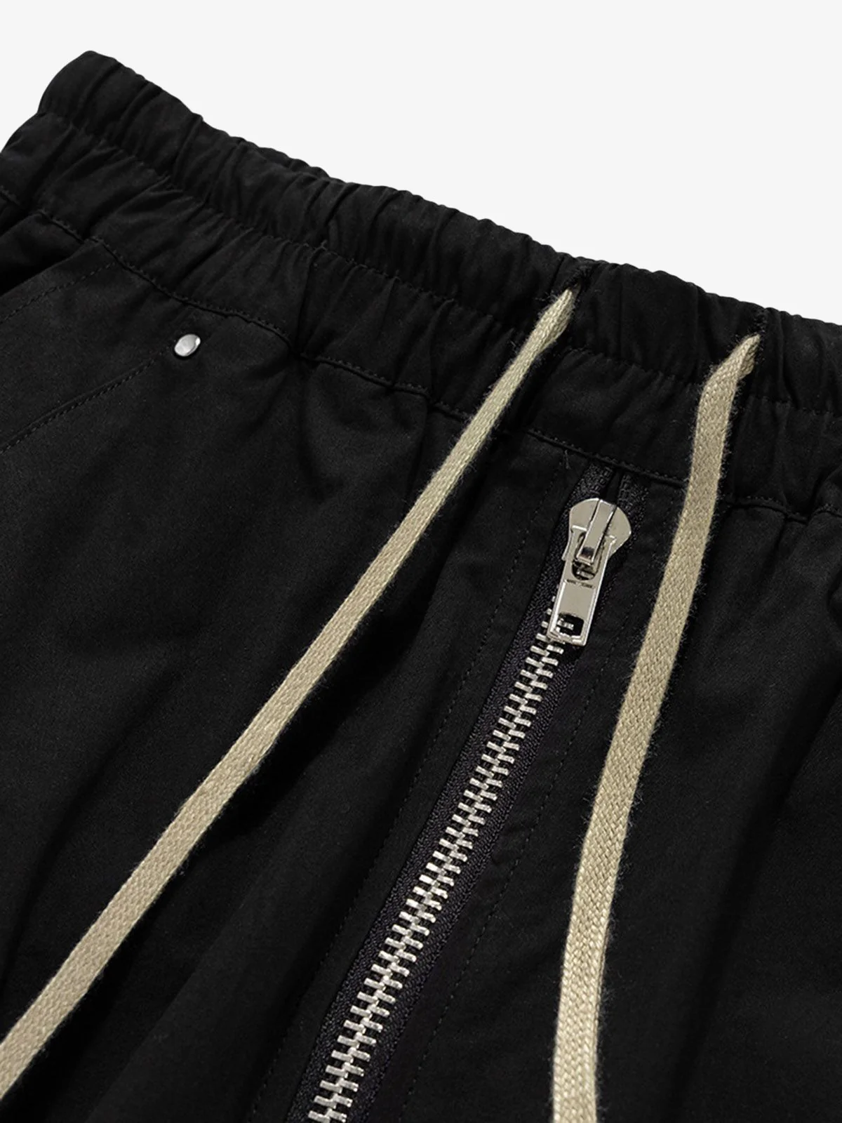 Woven Multi-Pocket Baggy Flared Pants - 2321 - Image 9