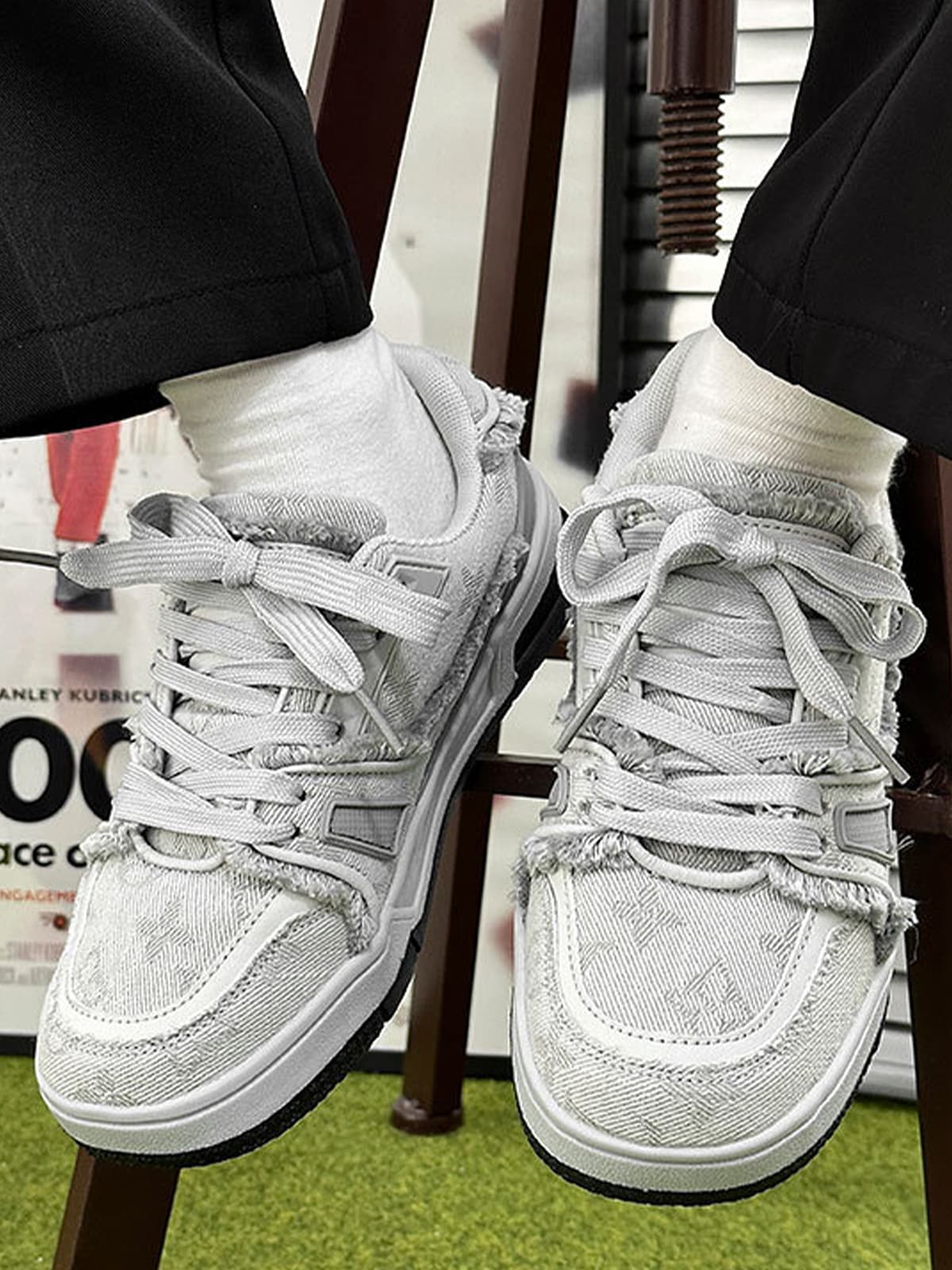 Thesupermade Retro Denim Sneakers - 2234 - Image 6