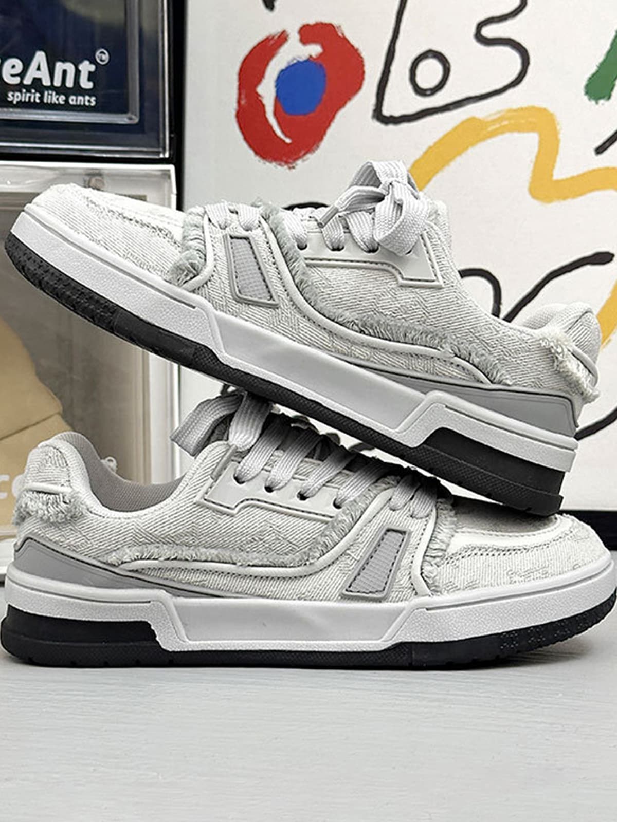 Thesupermade Retro Denim Sneakers - 2234 - Image 7