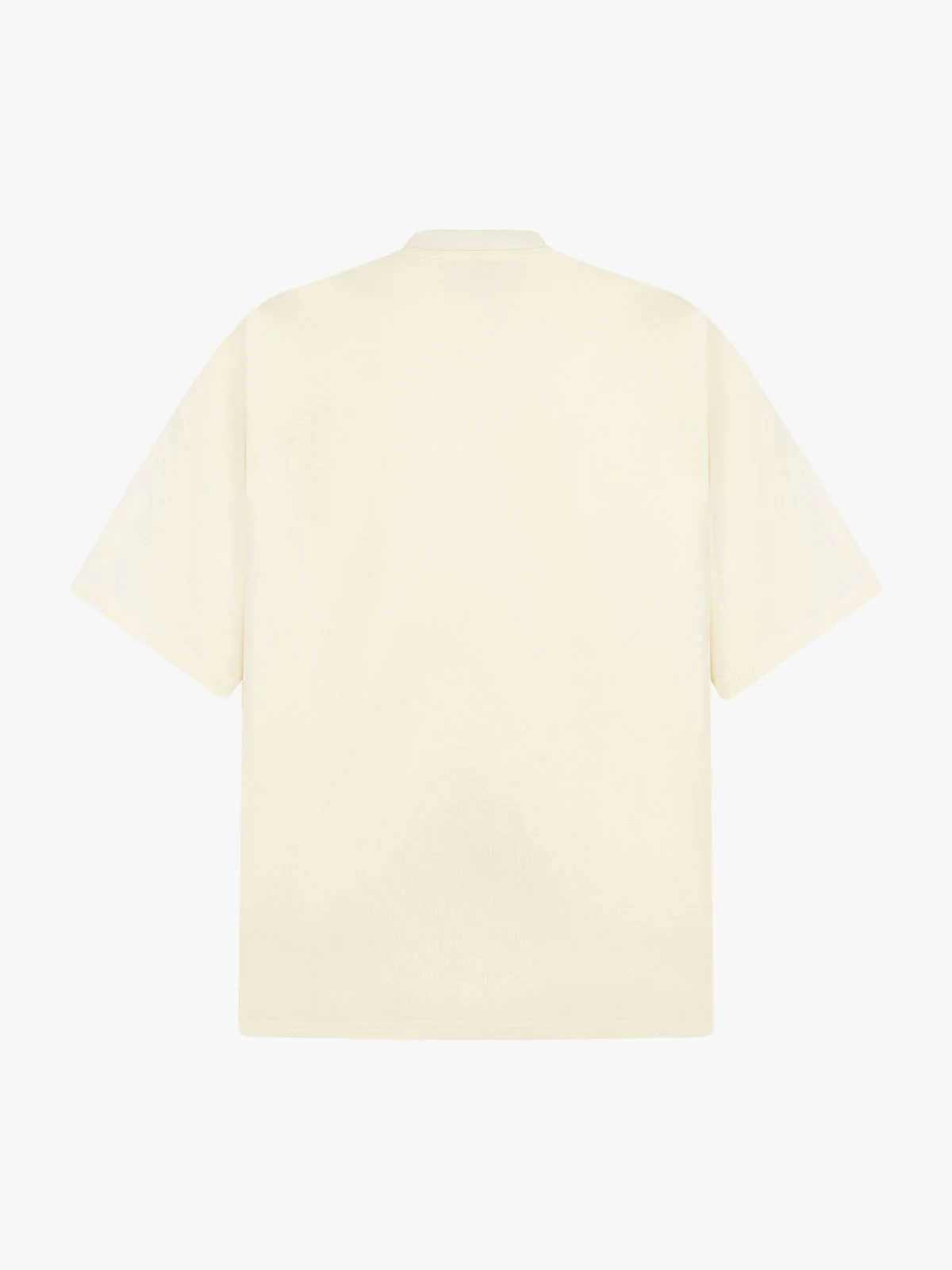 Heavy Retro Patch Embroidered T-shirt - 2398 - Image 3