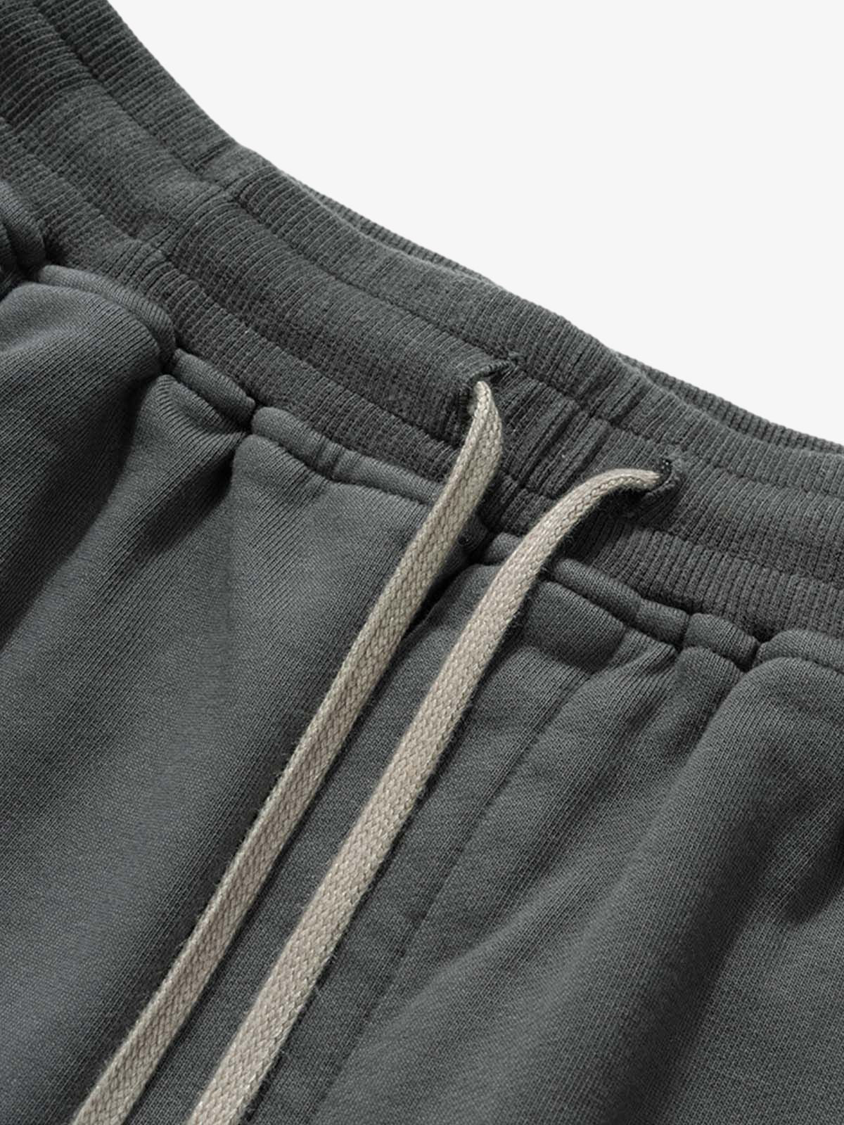 Retro Functional Zipper Slit Jort - Image 10