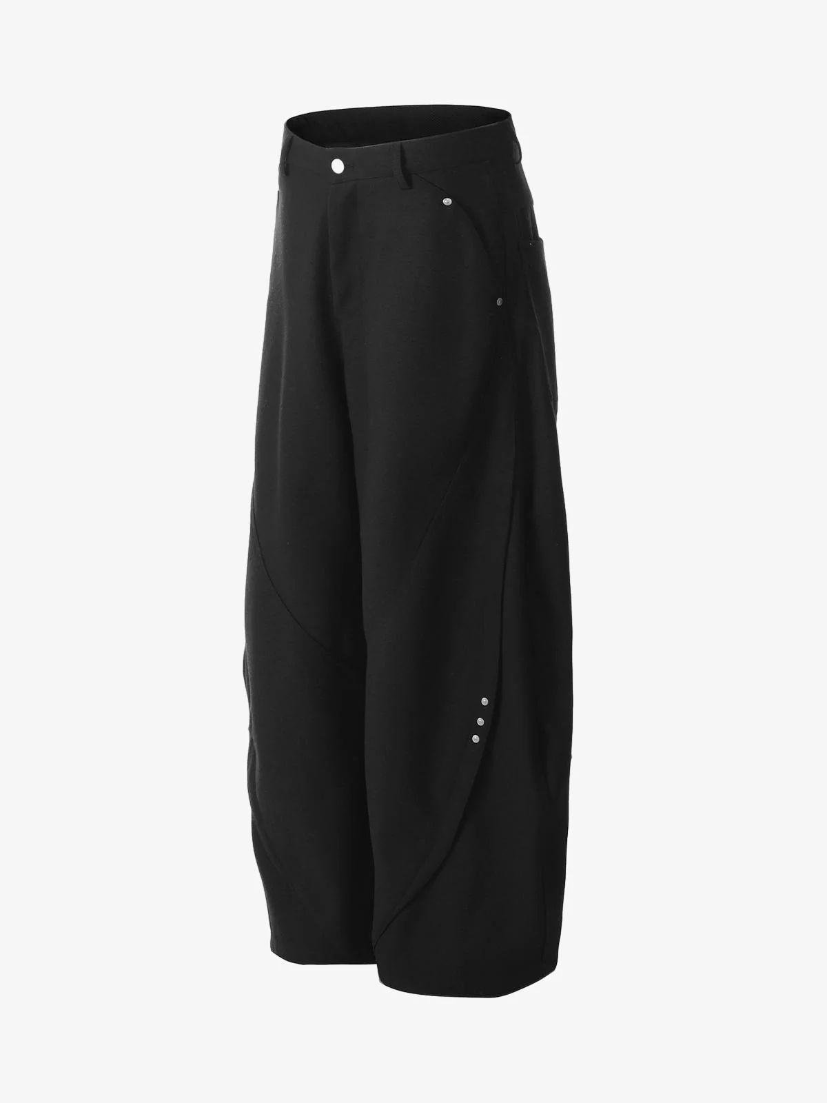 Retro Unisex Barrel Baggy Pants - 2450 - Image 3