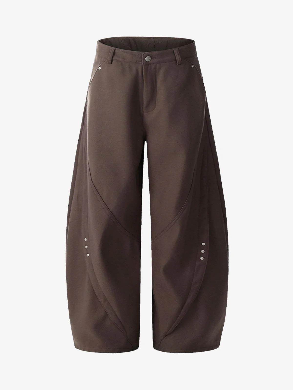 Retro Unisex Barrel Baggy Pants - 2450 - Image 4
