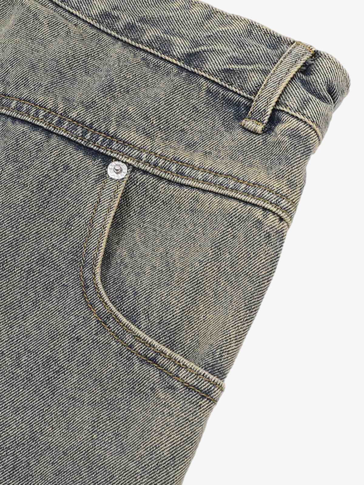 Denim Distressed Ripped Suit - 2460 - Image 18