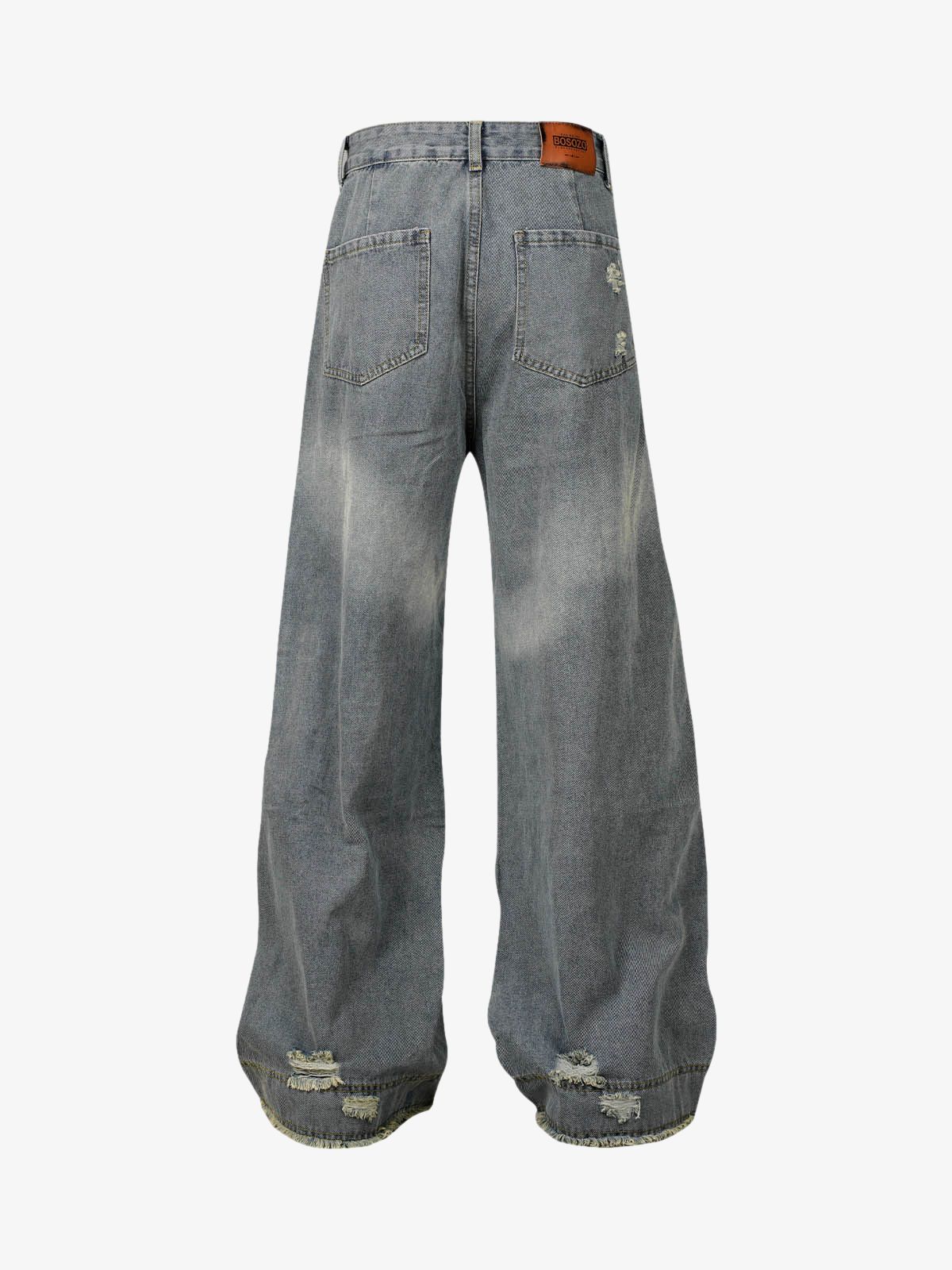 Thesupermade Washed Ripped Baggy Jeans - Image 7