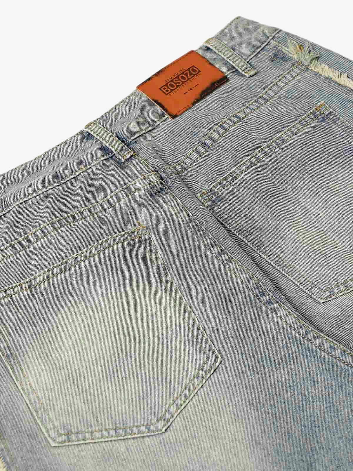 Thesupermade Washed Ripped Baggy Jeans - Image 9