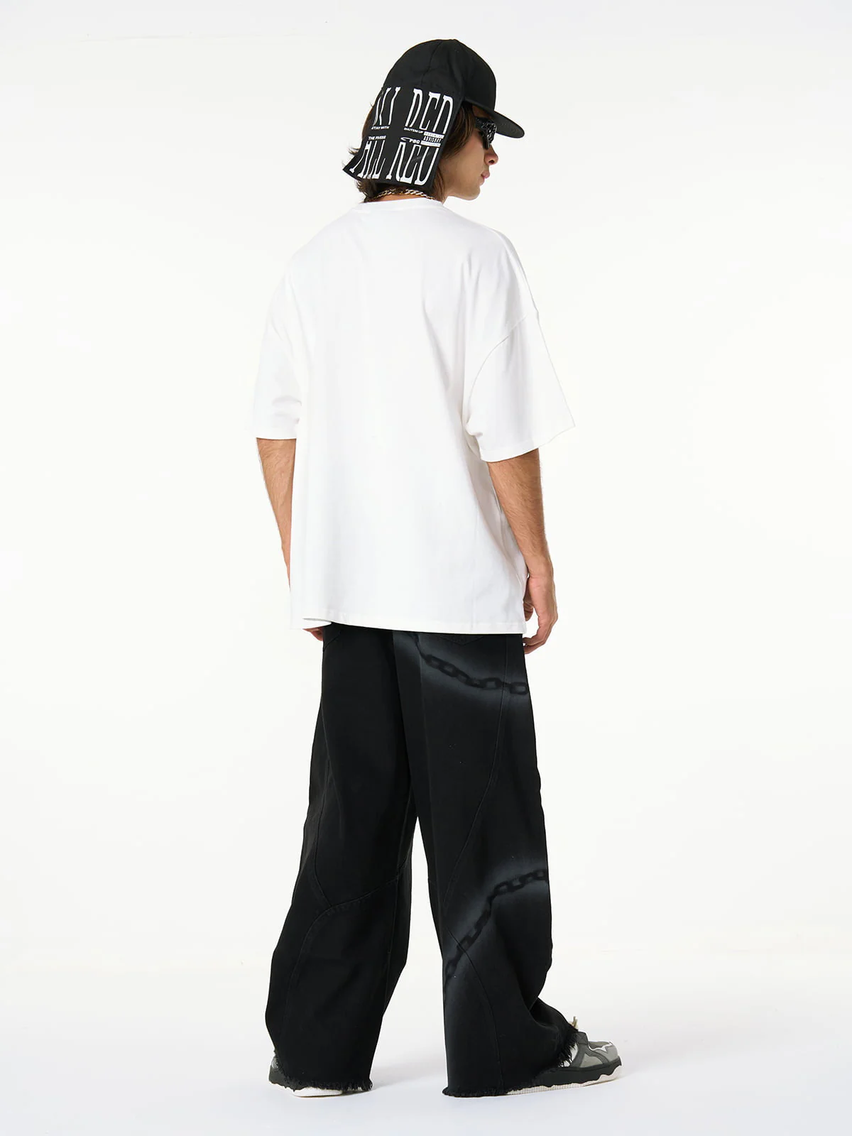 Thesupermade Gangsta Rapper Oversize Graphic T-shirt  - 1990 - Image 12