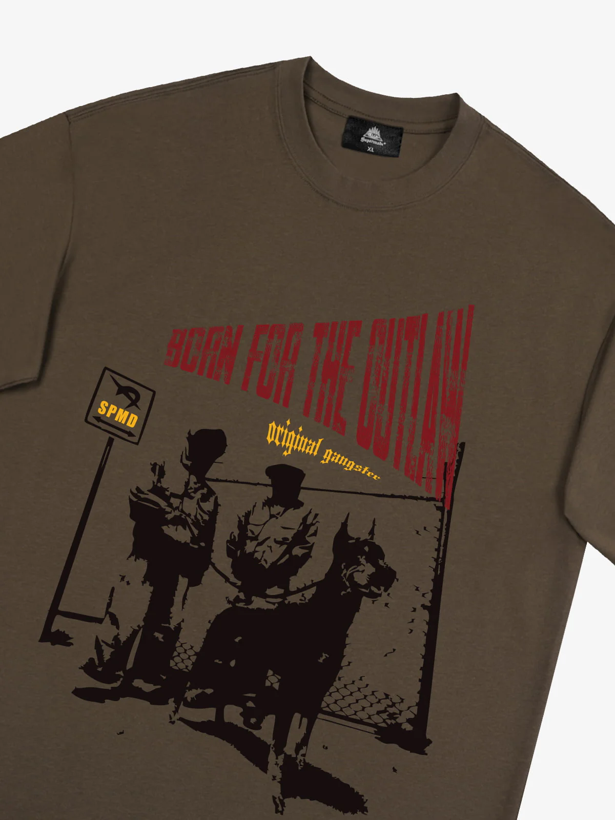 Original “Born for the Outlaw” Graphic Print T-Shirt - Image 3