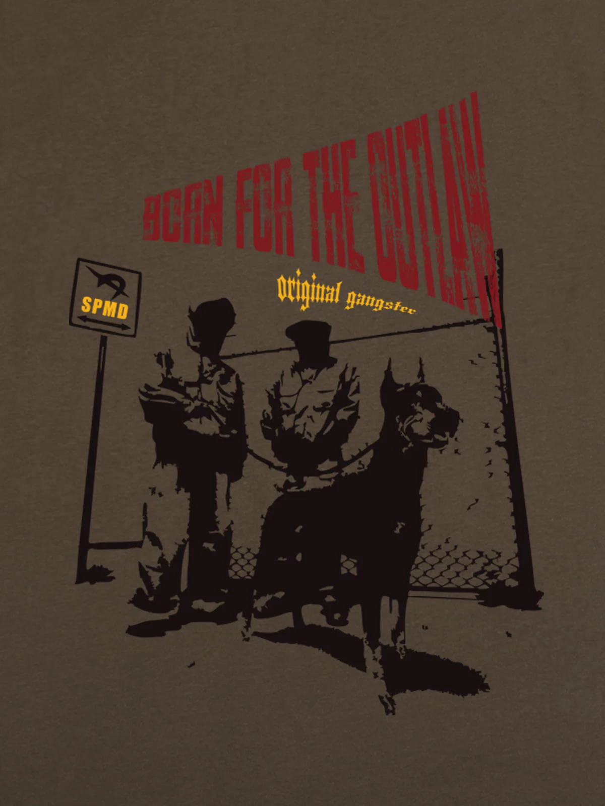 Original “Born for the Outlaw” Graphic Print T-Shirt - Image 6