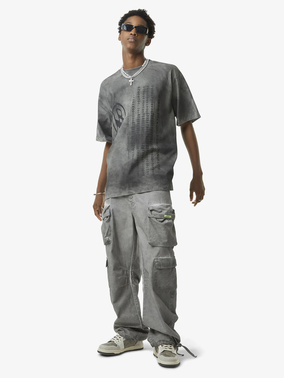 Thesupermade Vintage Wasteland Style Multi Pocket Work Pants - Image 11