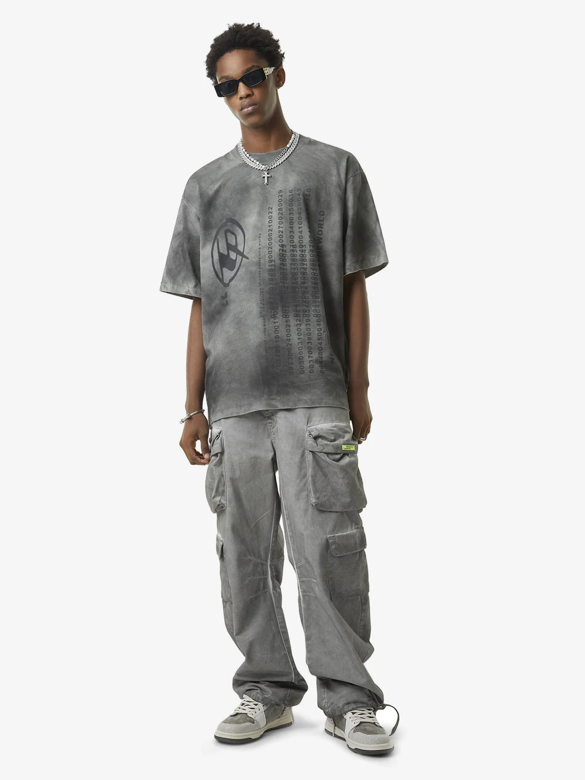 Thesupermade Vintage Wasteland Style Multi Pocket Work Pants - Image 8