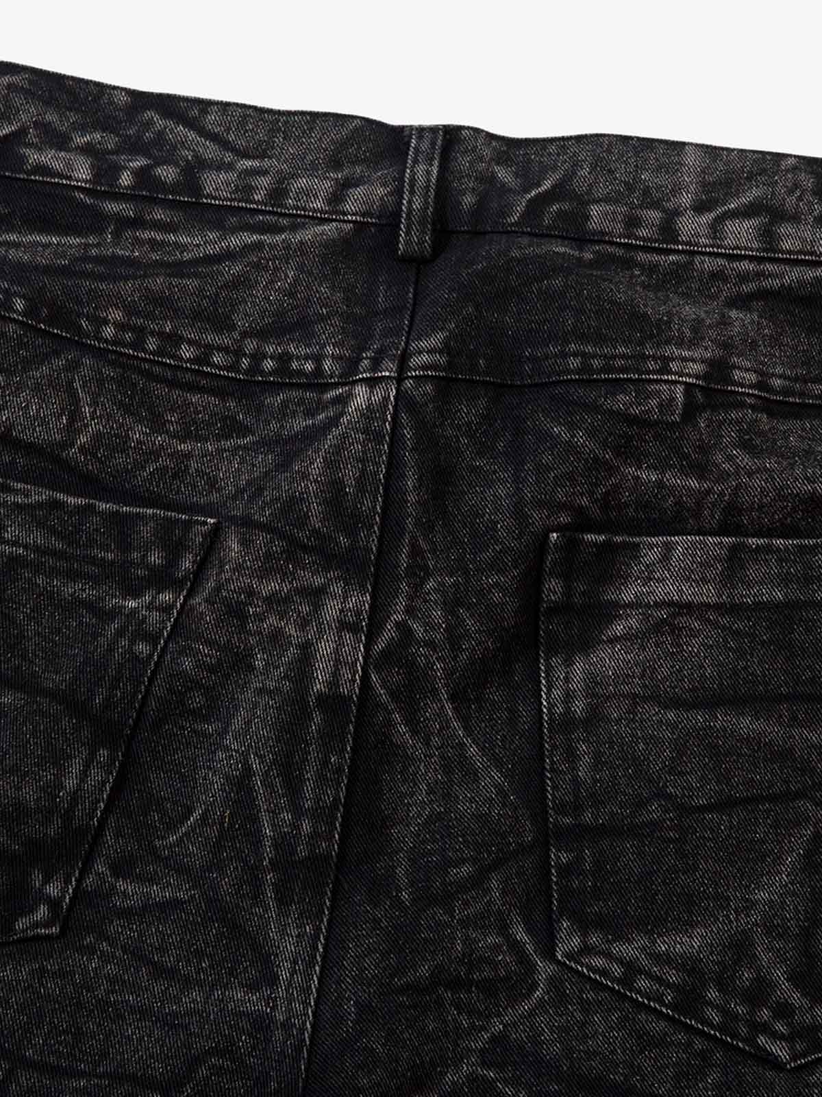 Thesupermade High Street Hip-hop Distressed Washed Jeans - 2185 - Image 4