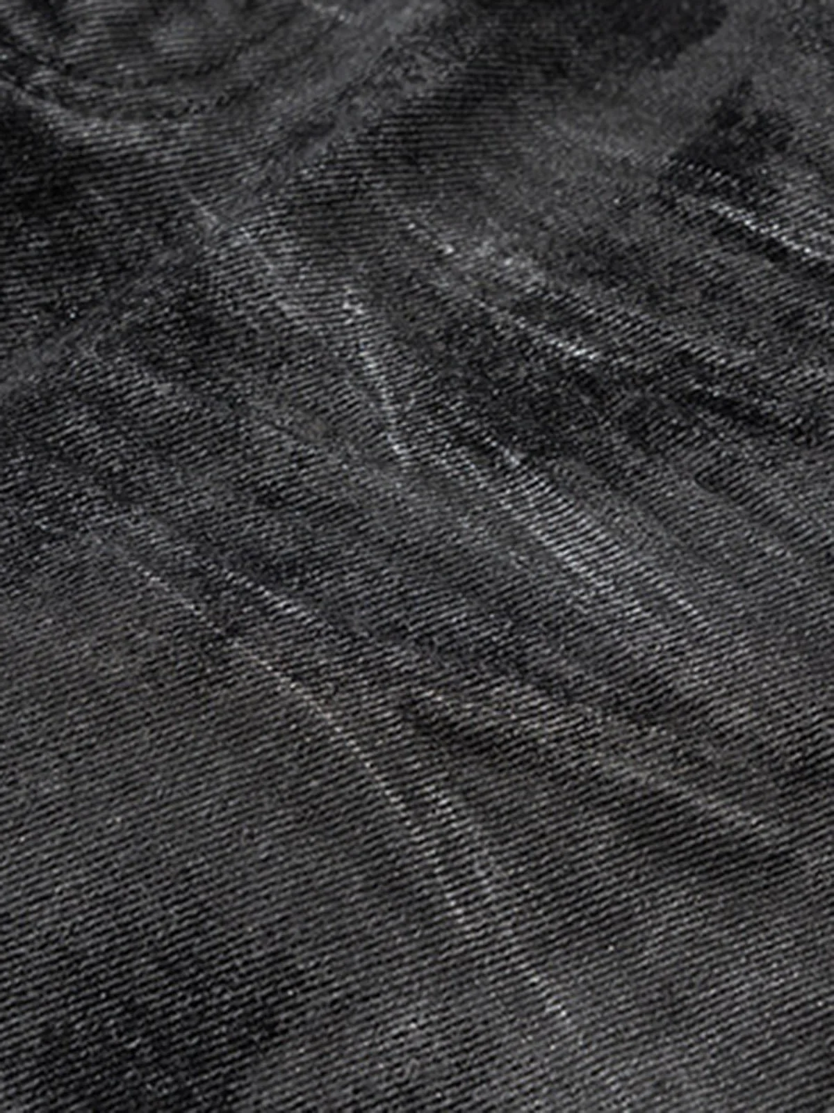 Retro Hand-Brushed Glitter Flare Jeans - Image 7