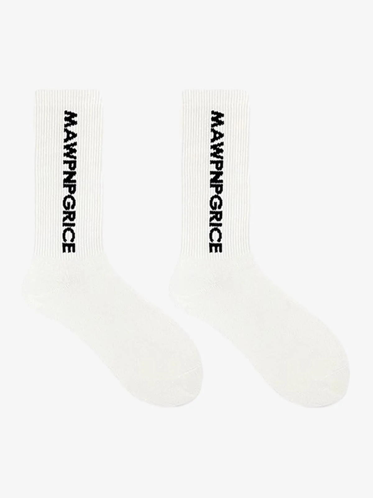Thesupermade Street Letter Sports Socks - Image 4