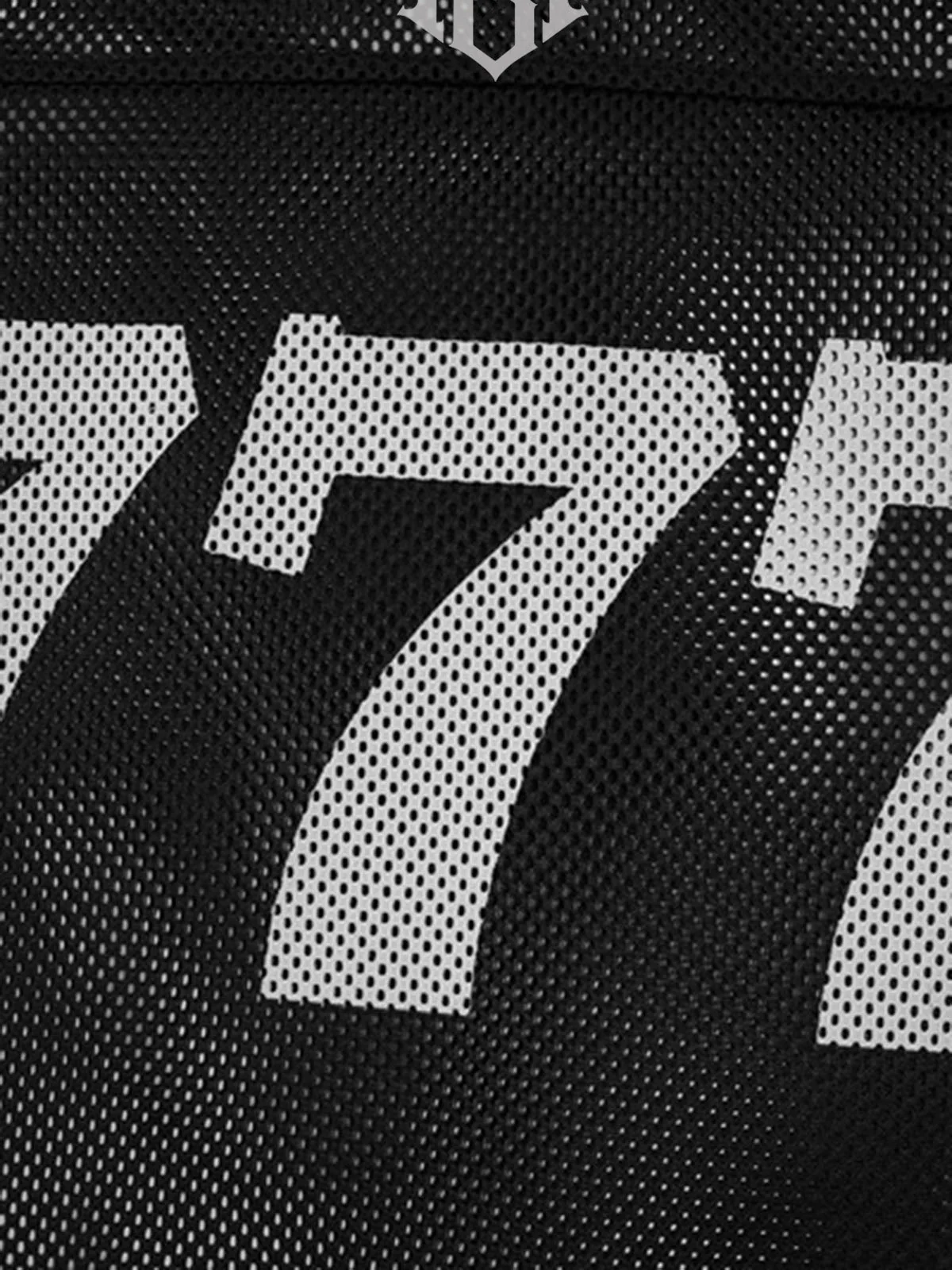 Jersey Letter Print Quick Dry V-neck T-shirt - 2389 - Image 14