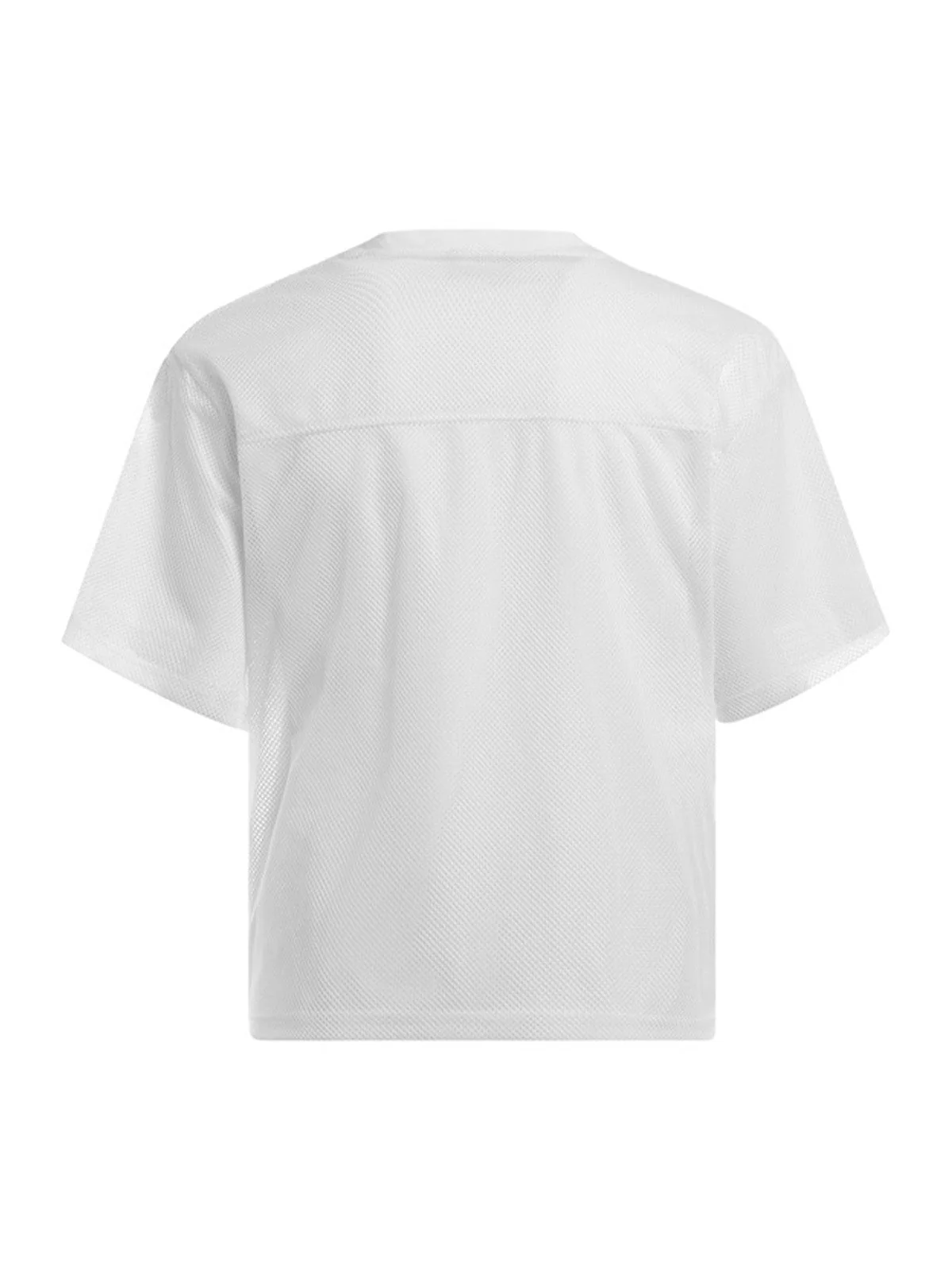 Jersey Letter Print Quick Dry V-neck T-shirt - 2389 - Image 9