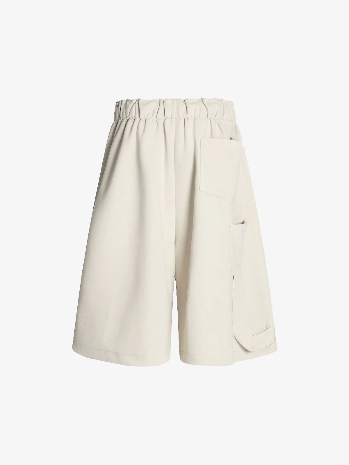 Side Pockets Drawstring Waist Casual Jorts - Image 5