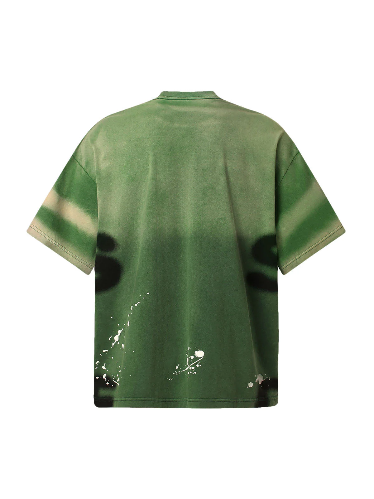 Ink Splash Letter Print T-shirt - 2414 - Image 12