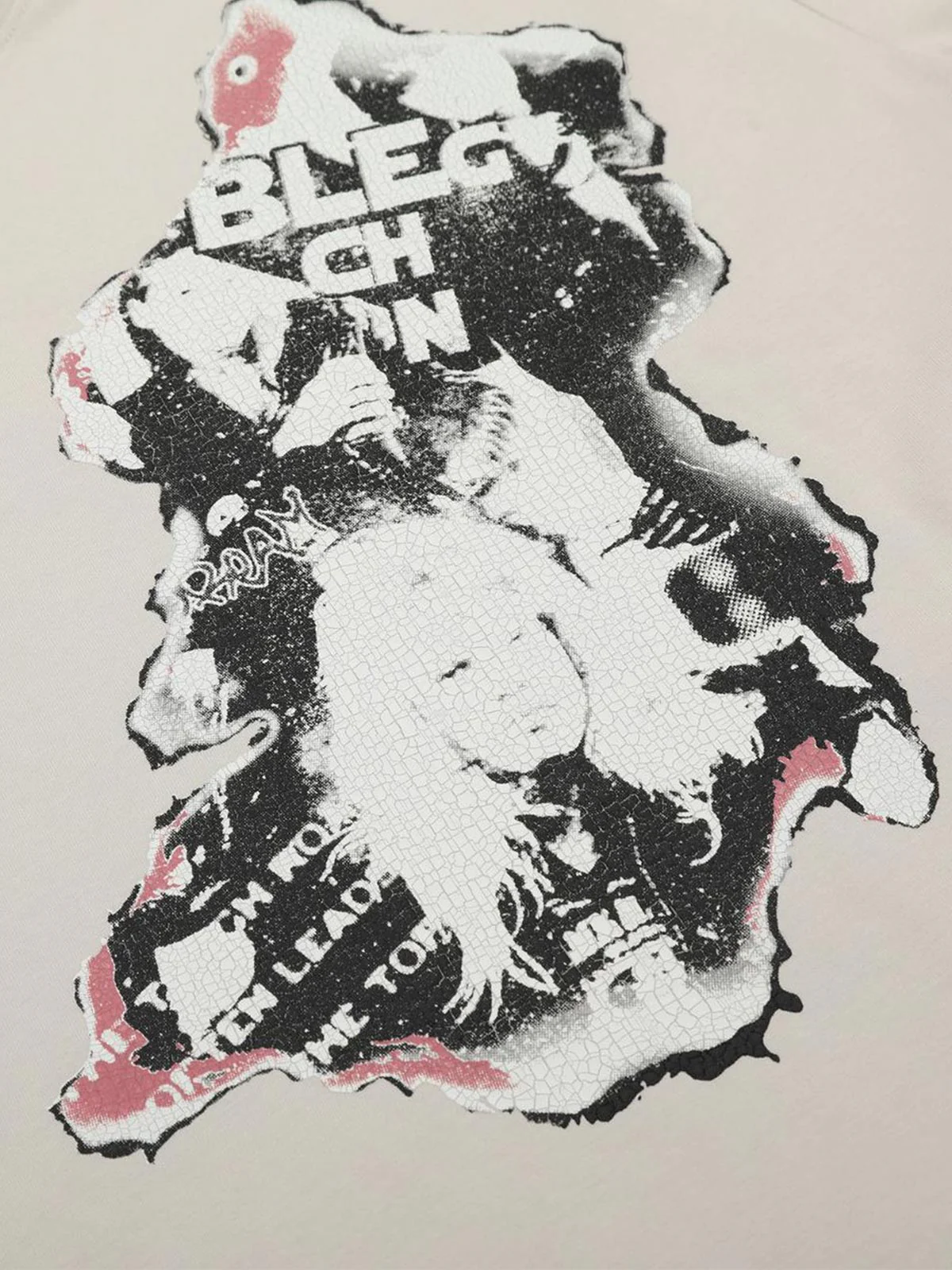 Street Hip-hop Portrait Print T-shirt - Image 8