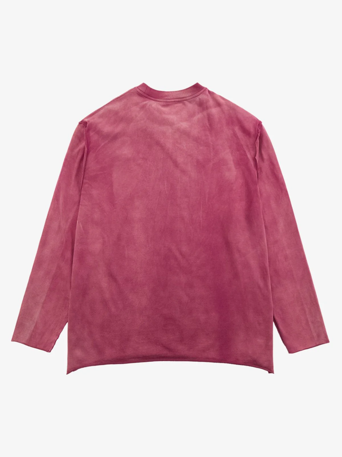 Thesupermade Washed Edge Long Sleeve T-Shirt - Image 4