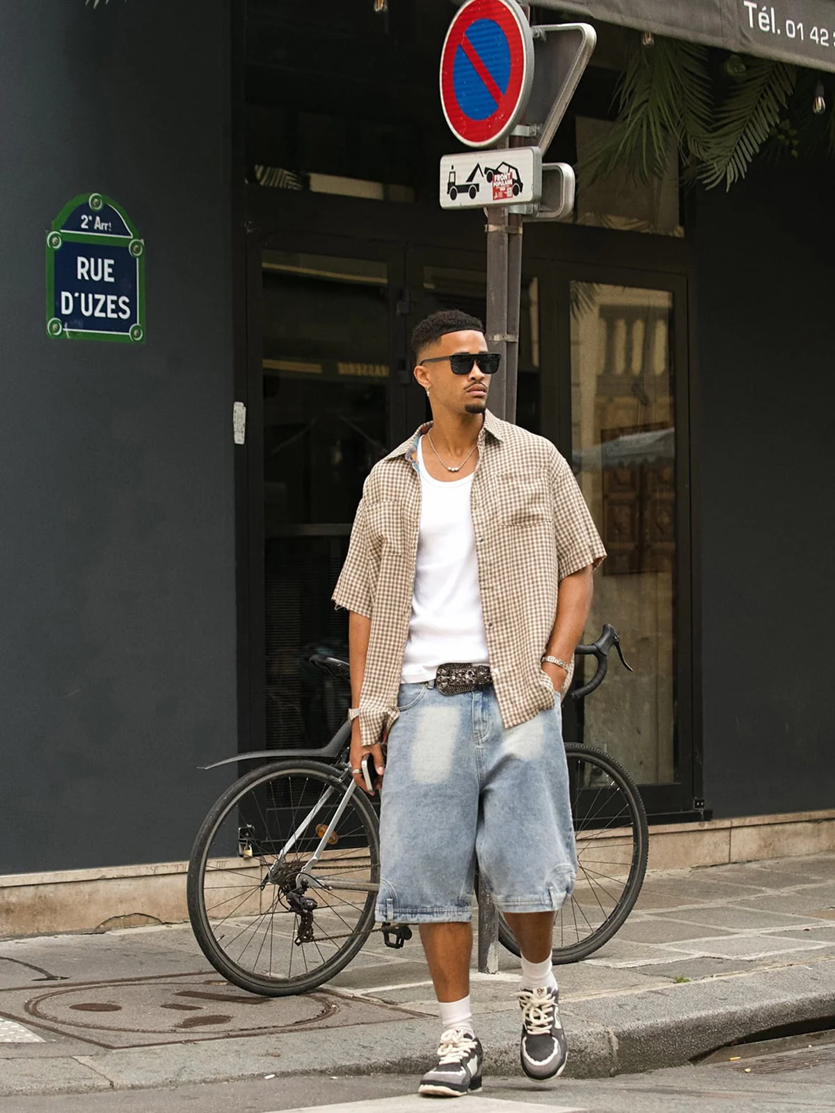 Street Reversible Short-sleeved Shirt - 2089 - Image 3