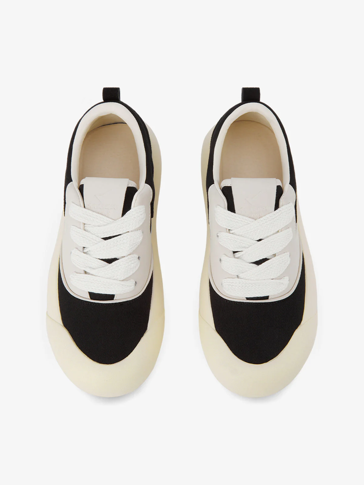 Thesupermade Chunky Round-Toe Color-Block Rap Sneakers - Image 3