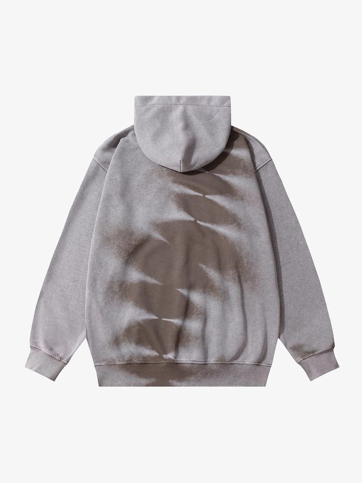 Thesupermade Tie-dye Contrasting Print Pullover Hoodie - Image 13
