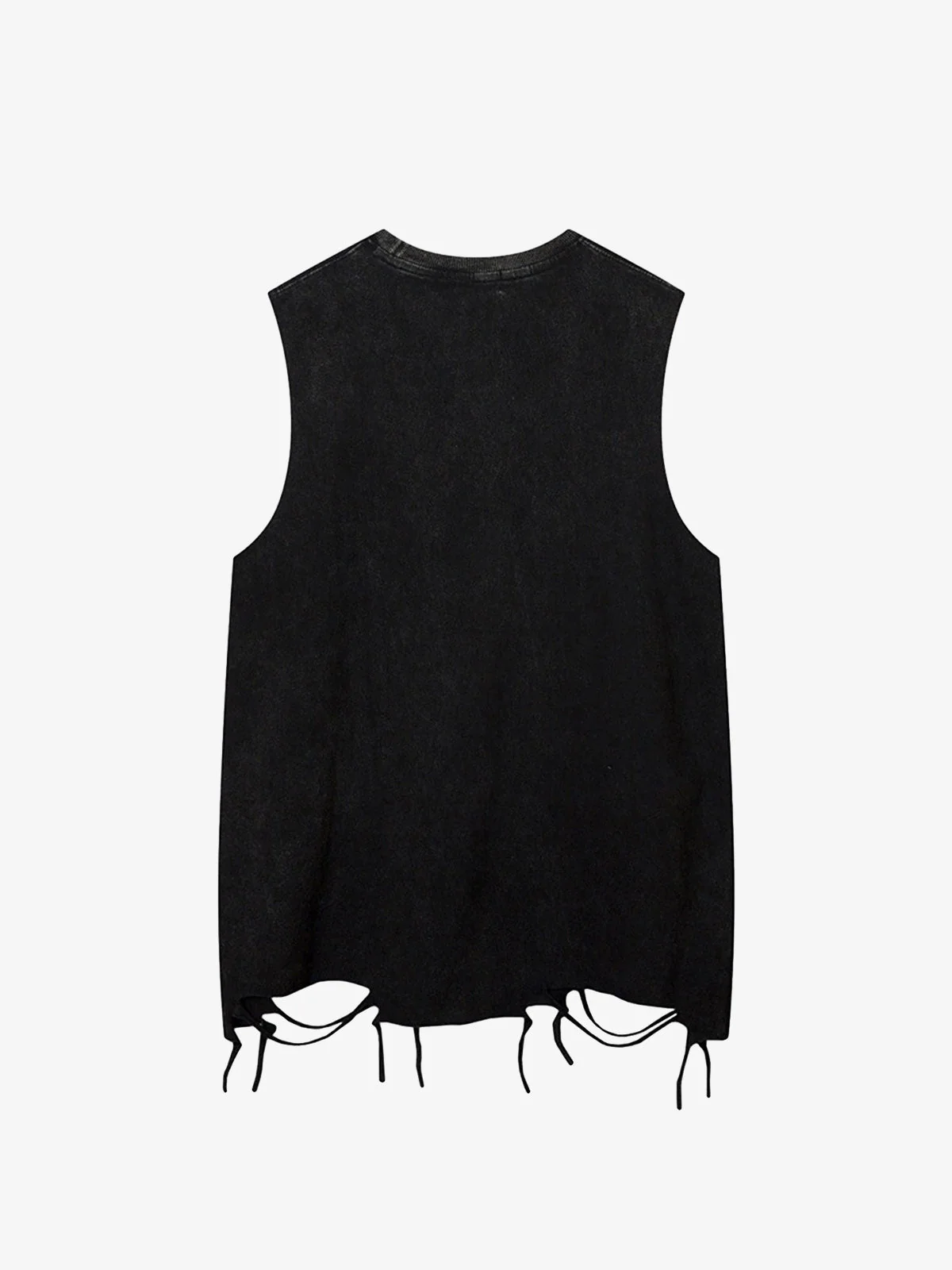 Thesupermade Vintage Necklace Star Print Hip-hop Tank Top - 2070 - Image 12