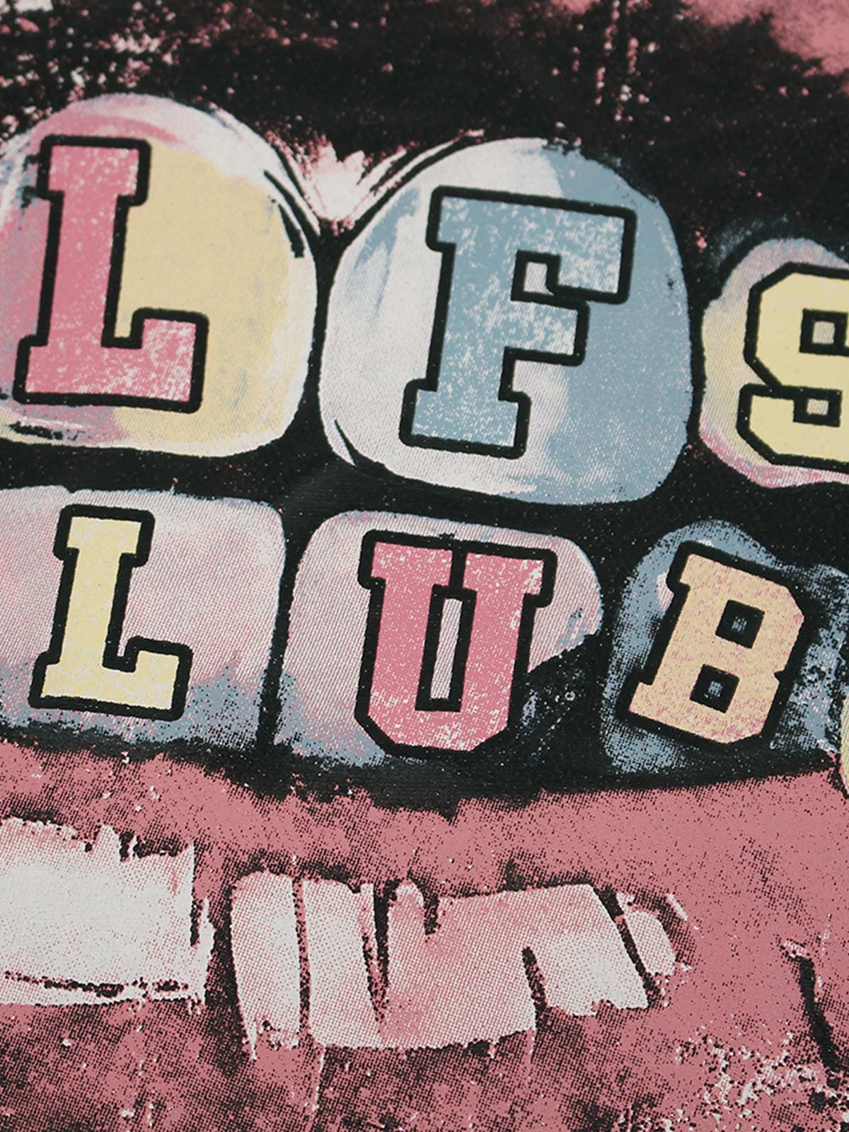 Retro Letter Lip Graphic T-Shirt - Image 14