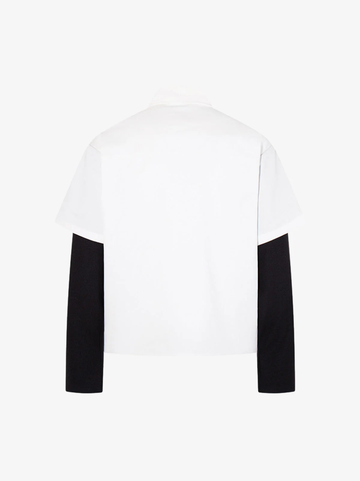 Tribal Flame Layered Cotton Linen Shirt - Image 2